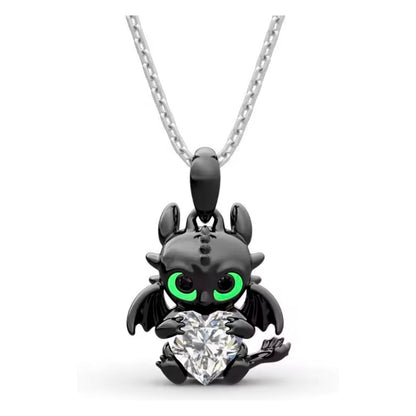 Colgante Dragoncito con corazón